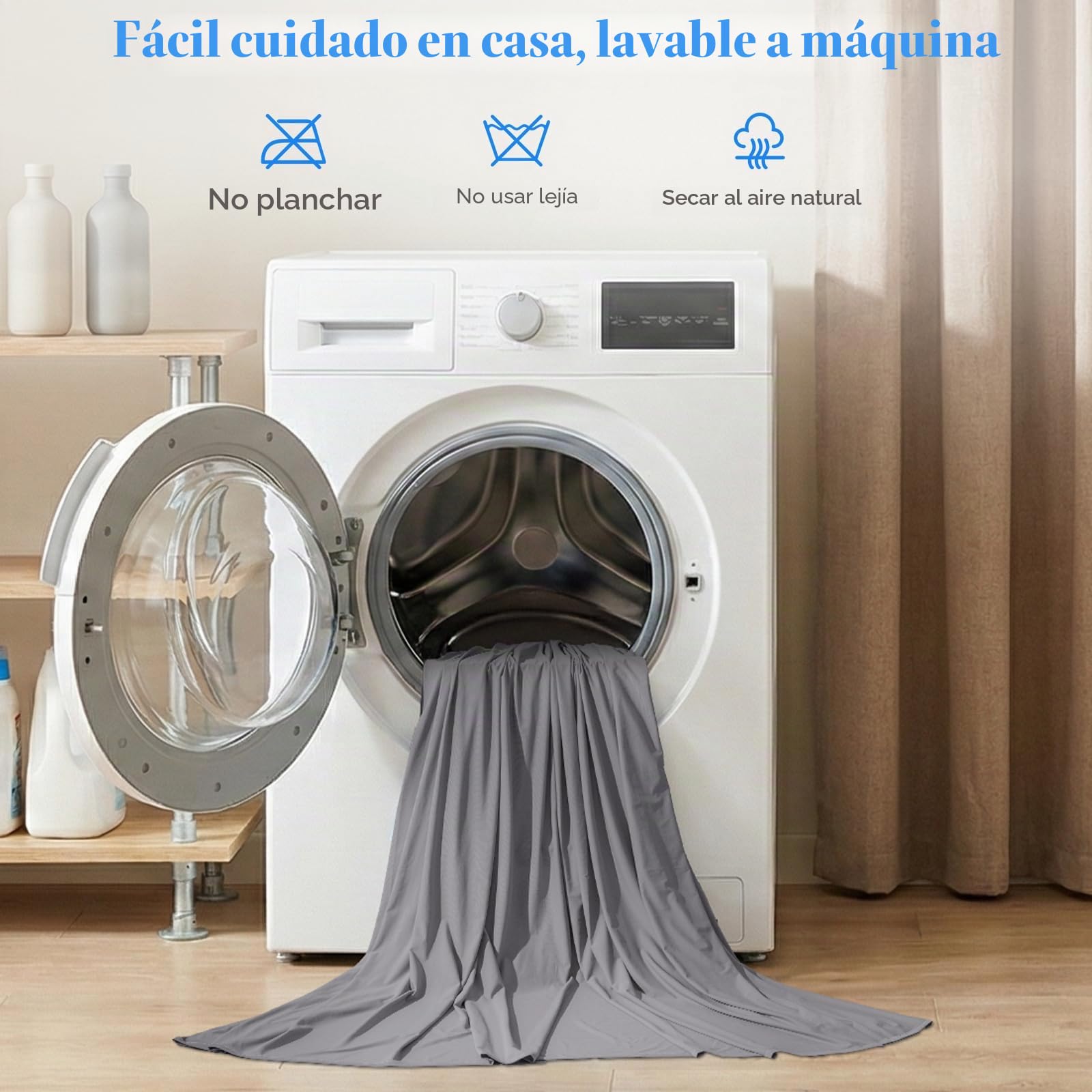 Enfriamiento de Verano, Manta refrescante para Sudores nocturnos, Japonesa Q-MAX> 0,45, Manta de Verano para Cama, sofá, Silla, Viajes, para Dormir Caliente, Texturizado-Gris, 127 x 152 cm