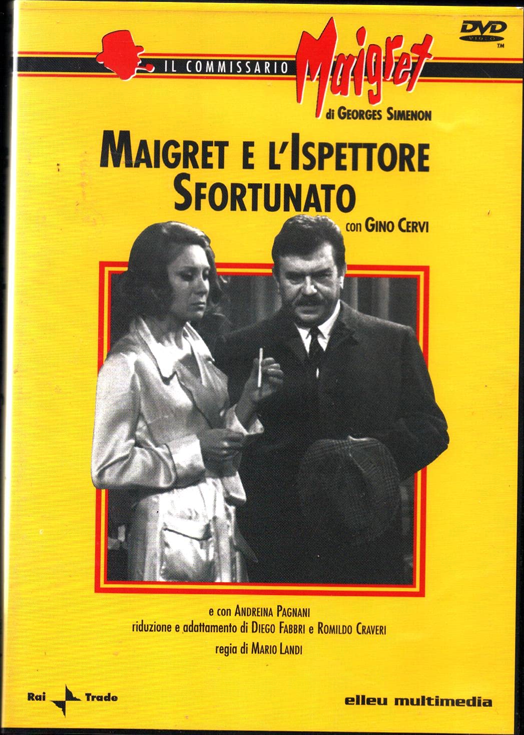 DVD de Il Commissario Maigret para una noche de suspense y cine policiaco clásico