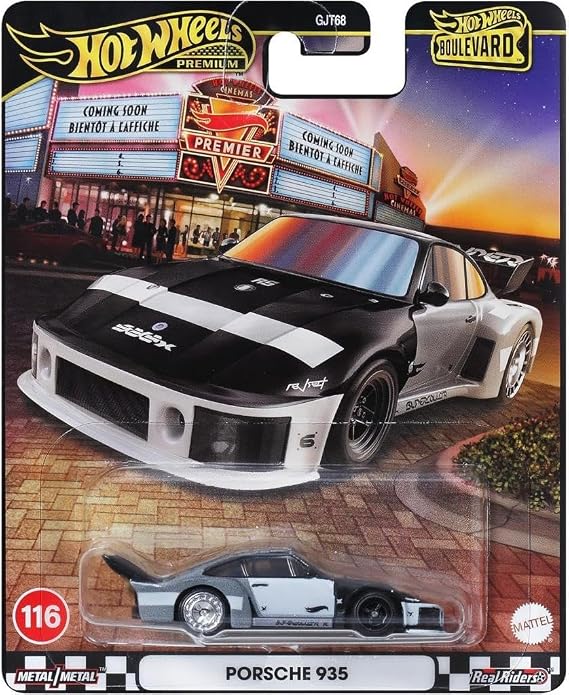 Hot Wheels Boulevard Premium Vehicles PORSCHE 935 GJT68 - JBL17
