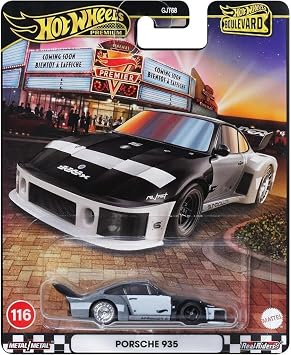 Hot Wheels Boulevard Premium Vehicles PORSCHE 935 GJT68 - JBL17