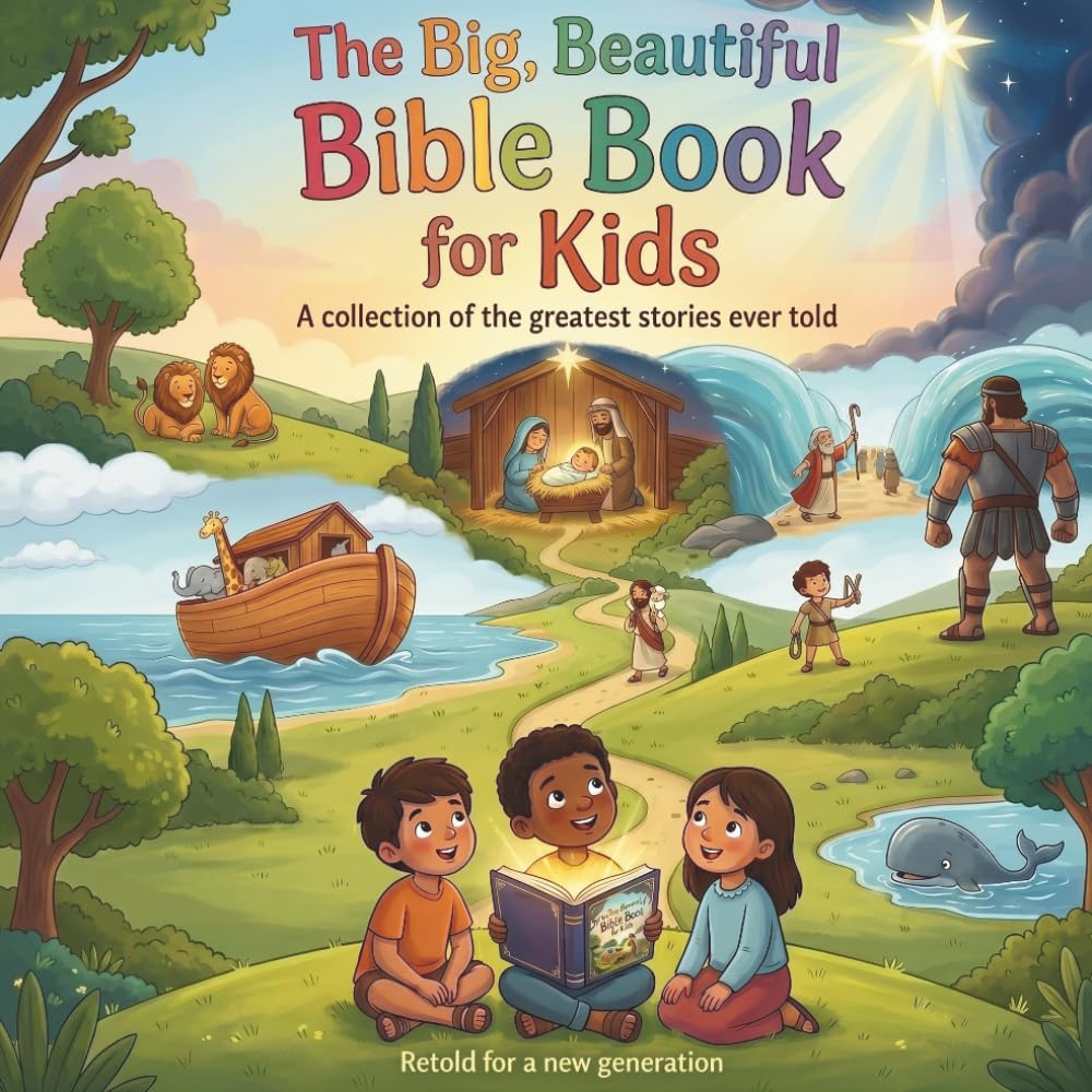 The Big, Beautiful Bible Book for Kids: A collection of the greatest stories ever told (Growing With God Series)