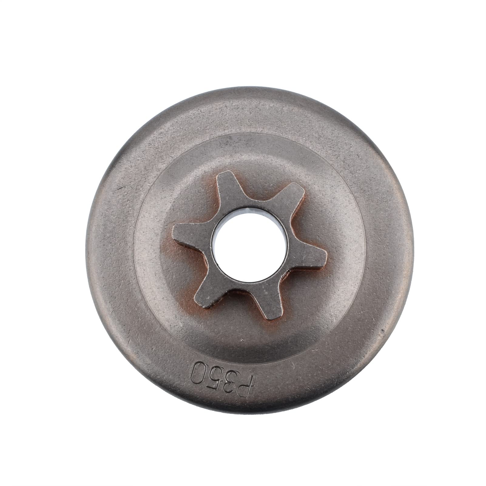 Haishine 3/8" Clutch Drum & Spur Sprocket For Partner & Husqvarna 136 Chainsaws – 6 Tooth, 10mm Shaft, Replaces 530057905