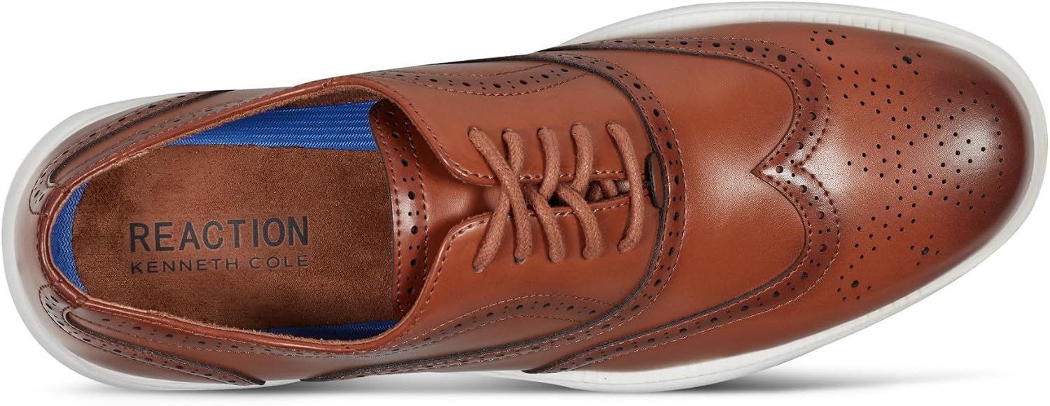 Kenneth Cole Reaction Men's Nio Wing Lace Up Oxford