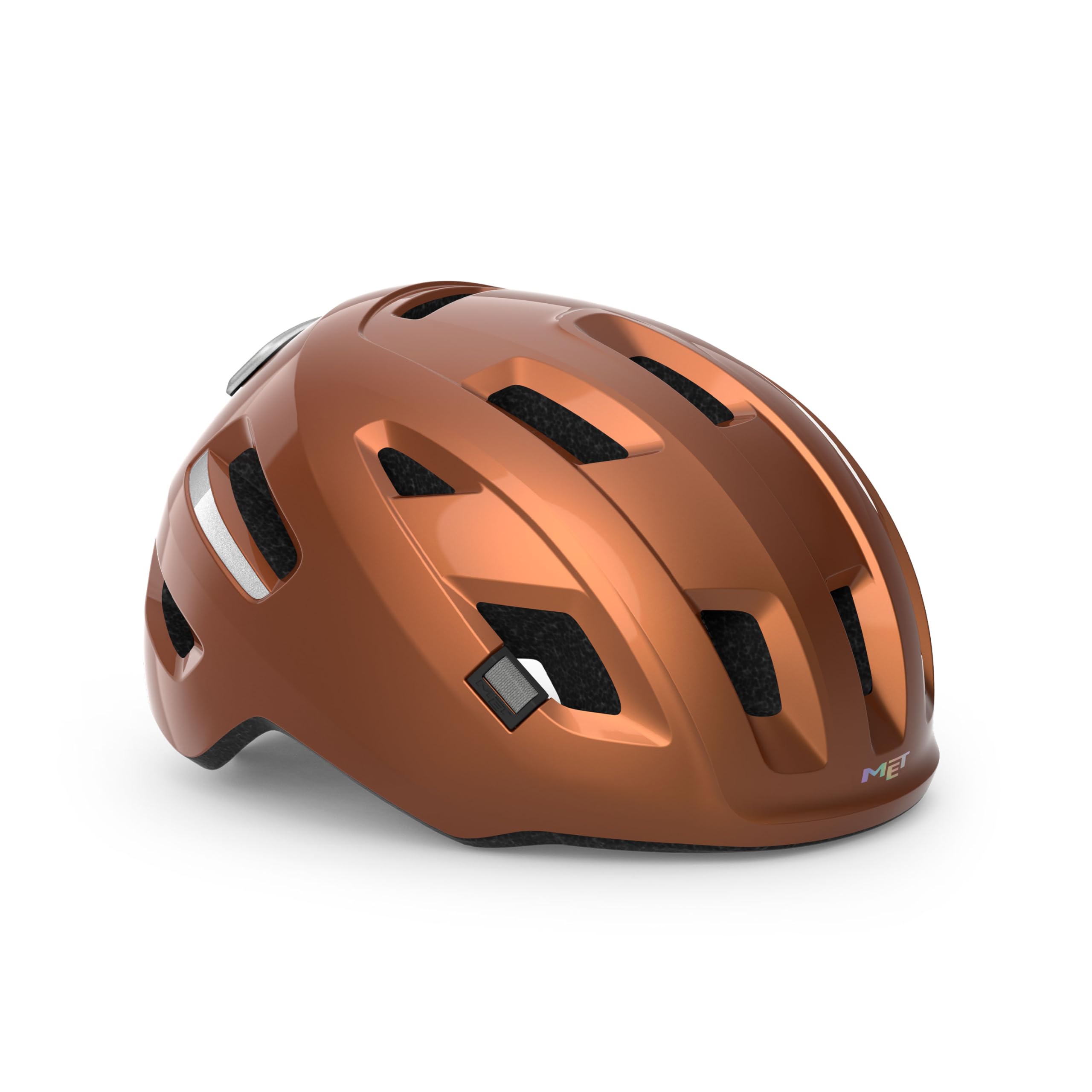 E-Bike Cycling MET E-Mob MIPS Helmet - NTA8776 - with Rear Light - Copper - M / 56-58cm