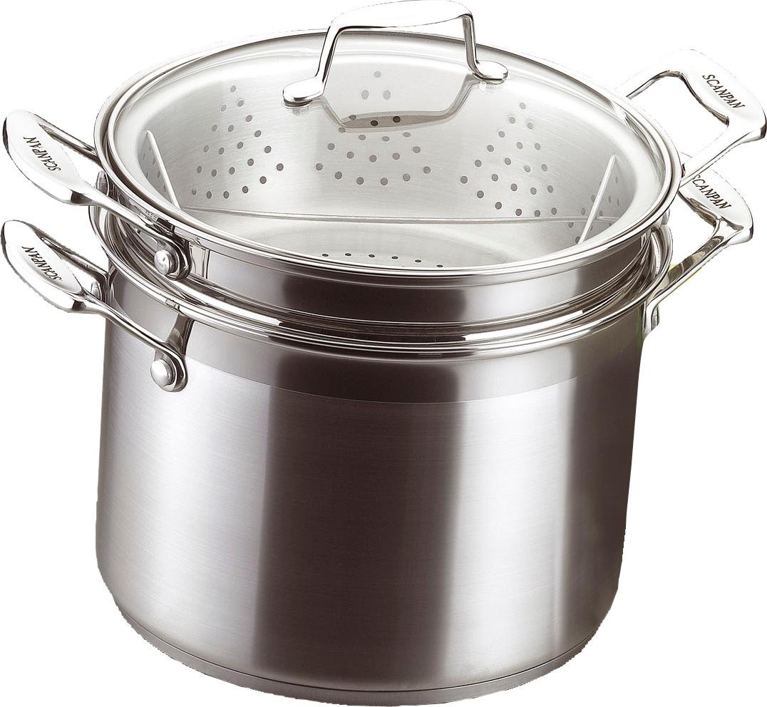 Scanpan Impact Stainless Steel 3-Piece Multi Pot Set | Stock Pot w