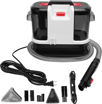 Portable Carpet and Upholstery Cleaner, Carpet Spot Cleaner Pet Hair Removal Tool for Pets Area Rugs and Couches
