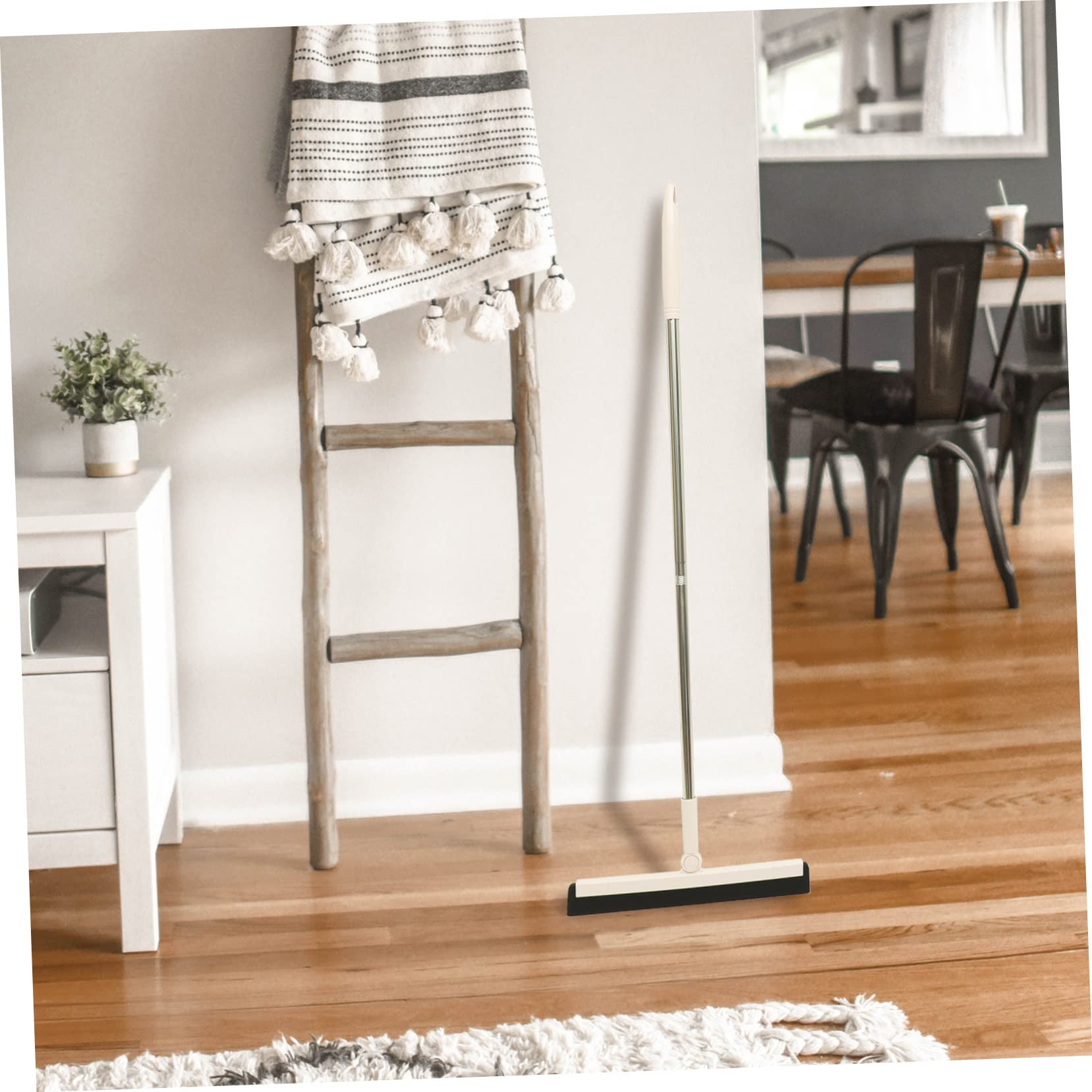 MAGICLULU Heavy Duty Floor Squeegee Cleaner Tool with Ergonomic Handle for Bathroom Kitchen And Balcony Cleaning Portable And Easy to Use Household Floor Scrubber