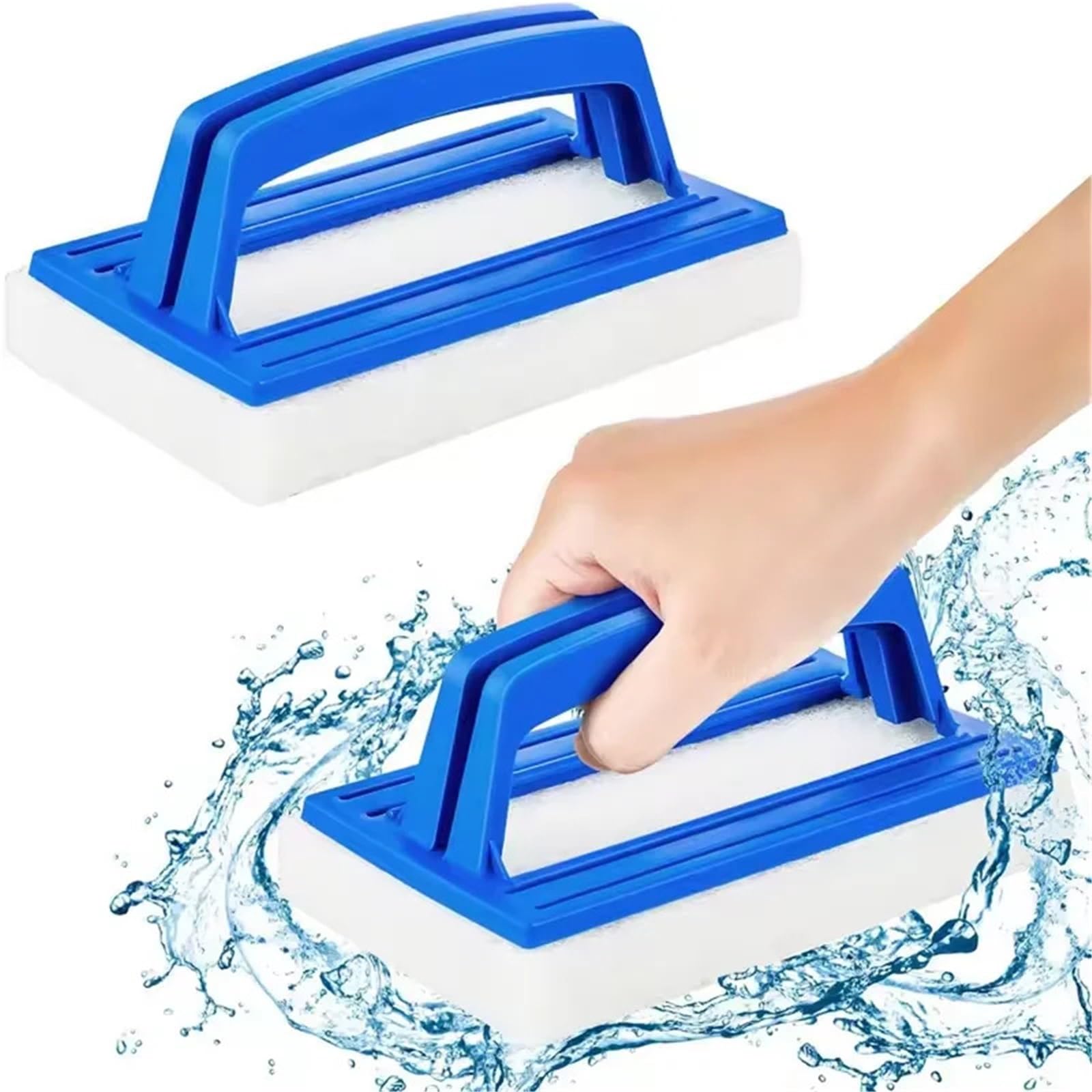 Cepillo De Piscina Kit de Limpieza Piscinas con pértiga telescópica | Skimmer de Red y Cepillo 3 Secciones
