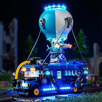 Kyglaring LED Light Kit Compatible with Lego Battle Bus 77073 Building Blocks, Upgraded Lighting Accessories for 77073 Model Set, Lights Only Model Not Included, Classic Version.