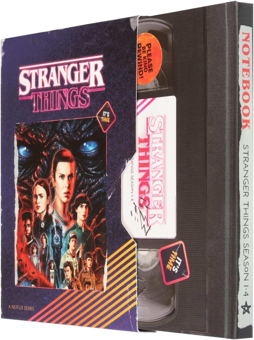 Notebook Journal Stranger Things Official | Hardcover Journaling Notebooks | A5 Notebook | Cute Notebooks | 192 Dotted Pages