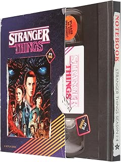 Grupo Erik Stranger Things VHS Premium A5 Notebook | Dotted Notebook | Notebooks A5 | Notepads A5 | A5 Notepad | Stranger Things Gifts | Stranger Things Merchandise