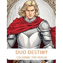 Duo Destiny Coloring the Realm Medieval fantasy Coloring Book