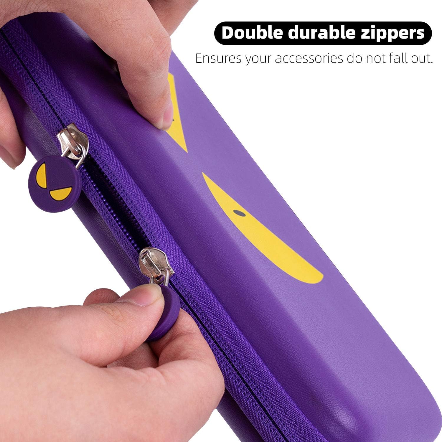 🔥 Crazy Deals U Core Switch Travel Carrying Case Compatible with Nintendo Switch Lite Games Hard Shell Protective Portable Storage Bag for Switch Lite & Game Accessories-Purple