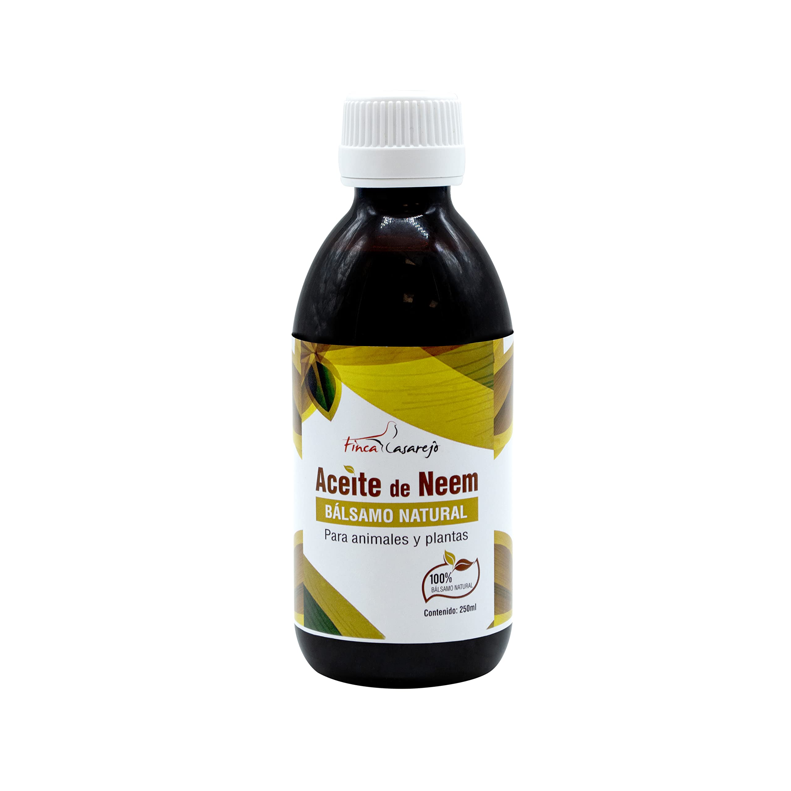 FINCA CASAREJO Jabón agrícola 1L + Aceite de Neem 250ml - Pack de 2 Productos Naturales para Proteger Tus Plantas y Huertos Frente al Pulgón y el minador de cítricos
