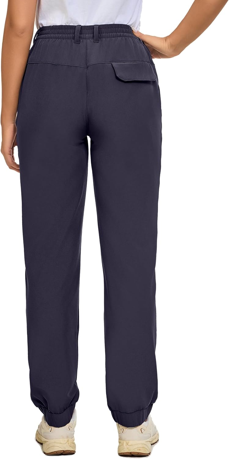 Little Donkey Andy Women's Fleece Lined Pants Outdoor Thermal Softshell Pants Water Resistant for Snow Ski Hiking