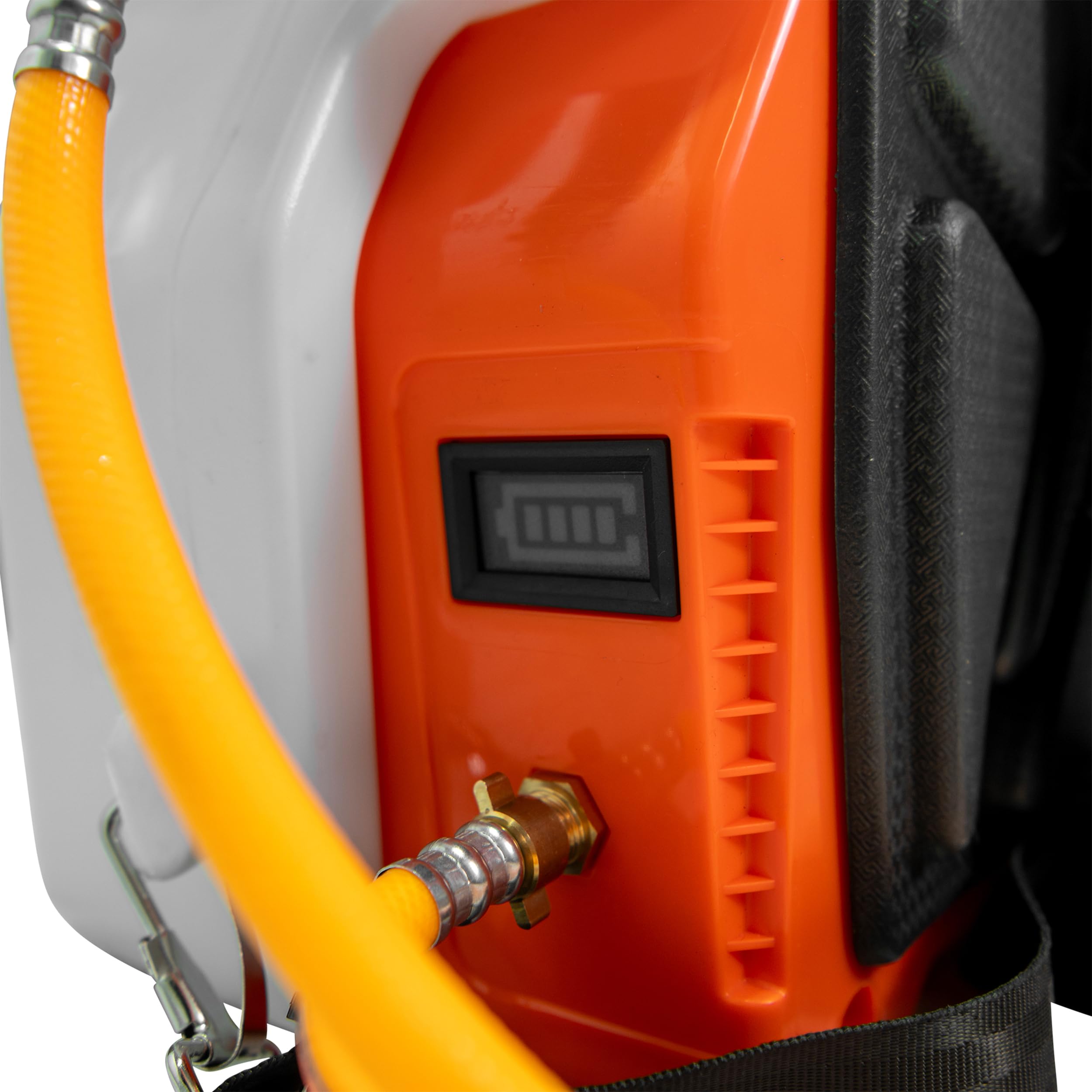 RURIS RSE 1800PRO Pulverisateur Electrique a Dos 18L Batterie Li-ION 20V 4Ah RURIS Alfa UP Non Inclus 6 Bar Autonomie 2.5h Lance Telescopique Metal 4 Buses Affichage LED Pompe a Membrane