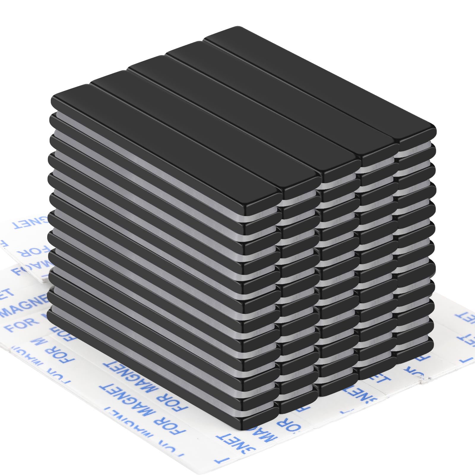 DIYMAG Strong Magnets, 24 Pack Neodymium Magnetic Strips Adhensive Backing — Amazon image 18