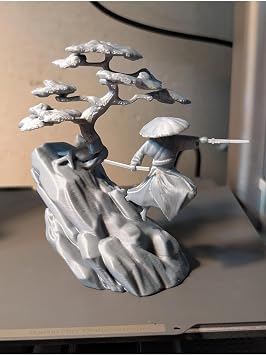 TSC Minyat r A a  Bonsai A ac  14CM Gri Renk PLA Do al Malzeme, dekoratifobjezx49