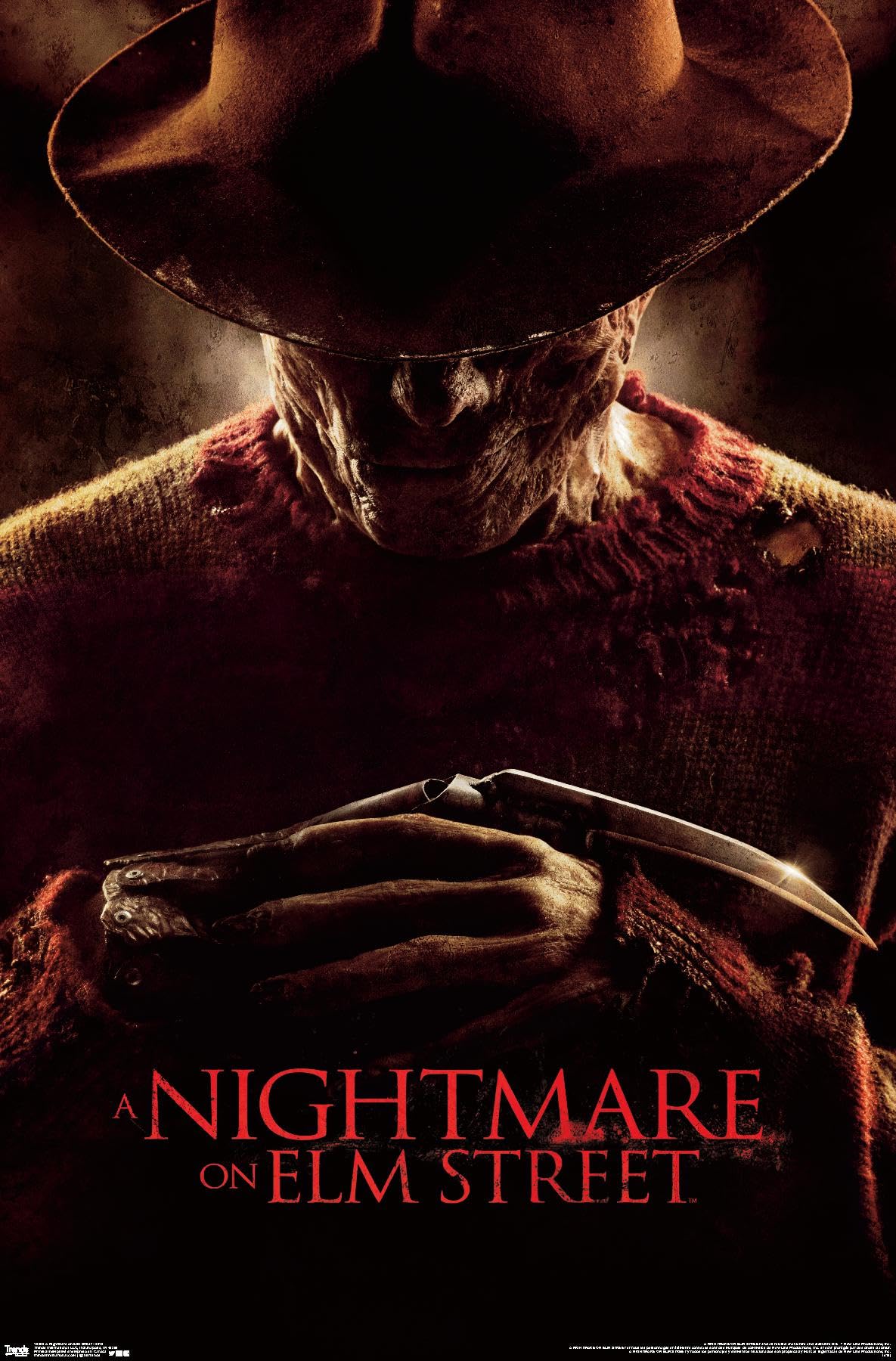Trends International A Nightmare on Elm Street - 2010 Wall Poster, 34L x 22.4W, Premium Unframed Version