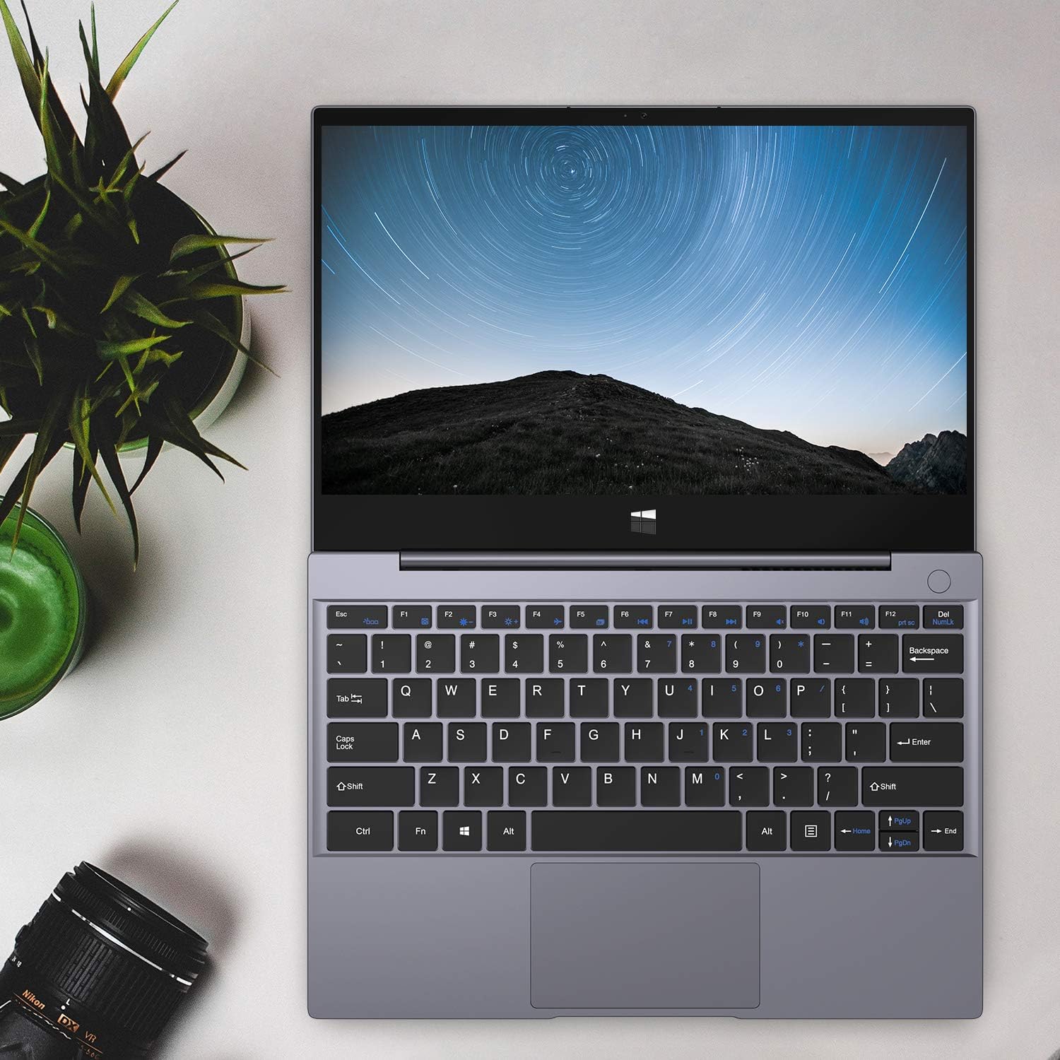 Flash Deals - 50% OFF XIDU Tour Pro 12.5 Touchscreen Laptop, 2K(2560x1440) IPS Display, Backlit Keyboard, Fingerprint Reader, Intel Celeron 3867U, 8GB RAM, 128GB eMMC, Windows 10 Home (Space Gray)