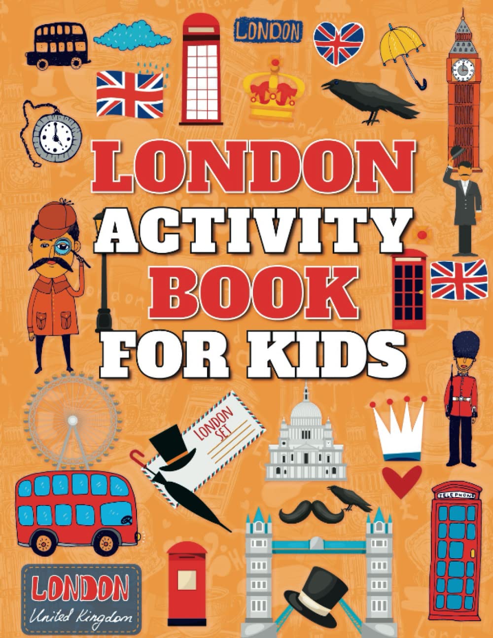 Buy London Activity Book For Kids A Fantastic London Themed Activity