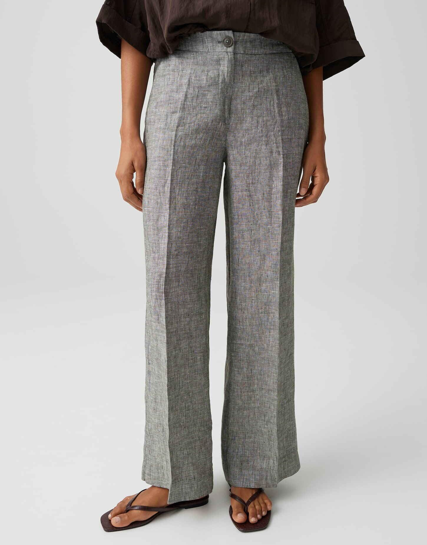 OPUS Damen City Pants | MAIKITI Light Relaxed City Pants aus reinem Leinen