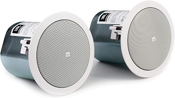 JBL Professional Control 24CT 4-Inch Background/ForegroundCeiling Speaker, Black, Sold as Pair