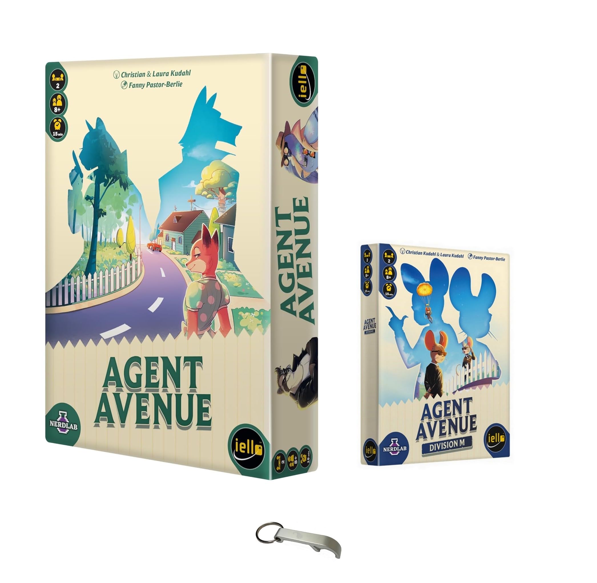 Blumie Shop Agent Avenue Set + Extension Division M in French + 1 Decap — image 1