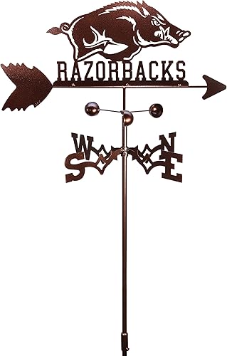 SWEN Products Arkansas Razorbacks Veleta (estaca de jardín incluida)