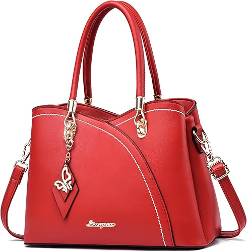 Miniatura 22 de Bolsos y carteras con asa superior, bolsas de hombro, bolsos mensajeros y de mano para damas 1-2-vino,1-1-caqui,1-2-vinos,1-3-rosa,1-5-azul,1-5-lp