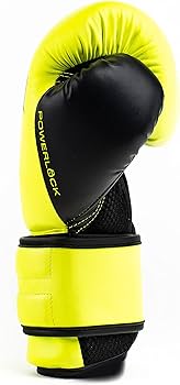Everlast Powerlock 2R Training Glove - Yellow - 14 oz, Training