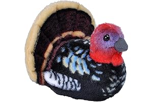 Wild Republic Small Turkey Toy, Perfect for Kids & Birders