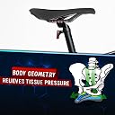 BUCKLOS Bike Saddle 3D Printing Bike Seat Mountain Road Comfortable Bicycle Cushion,Fit for MTB BMX XC Gravel Bikes Road Bikes gallery image