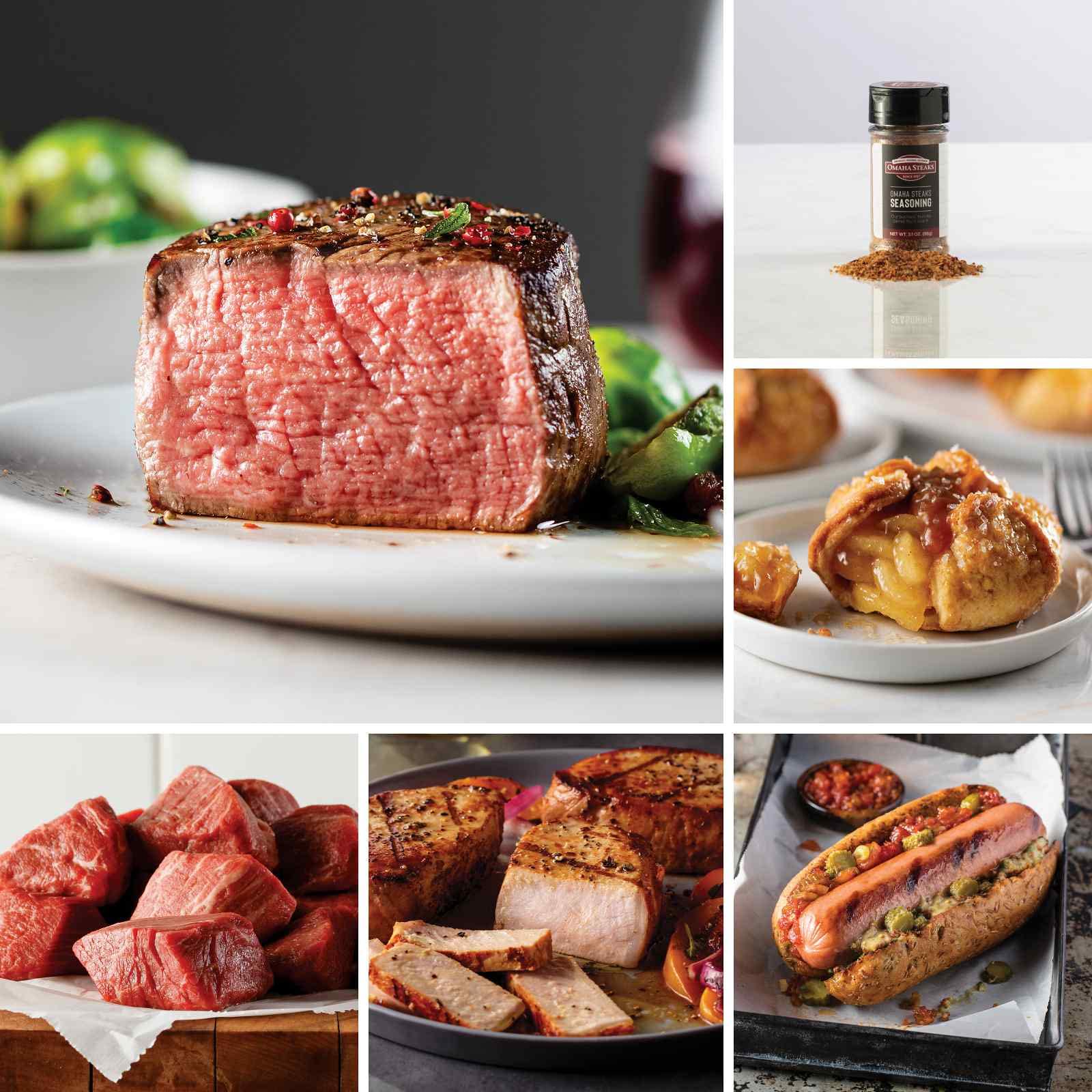 Buy Omaha Steaks Butcher's Classic Assortment (Butcher's Cut Filet