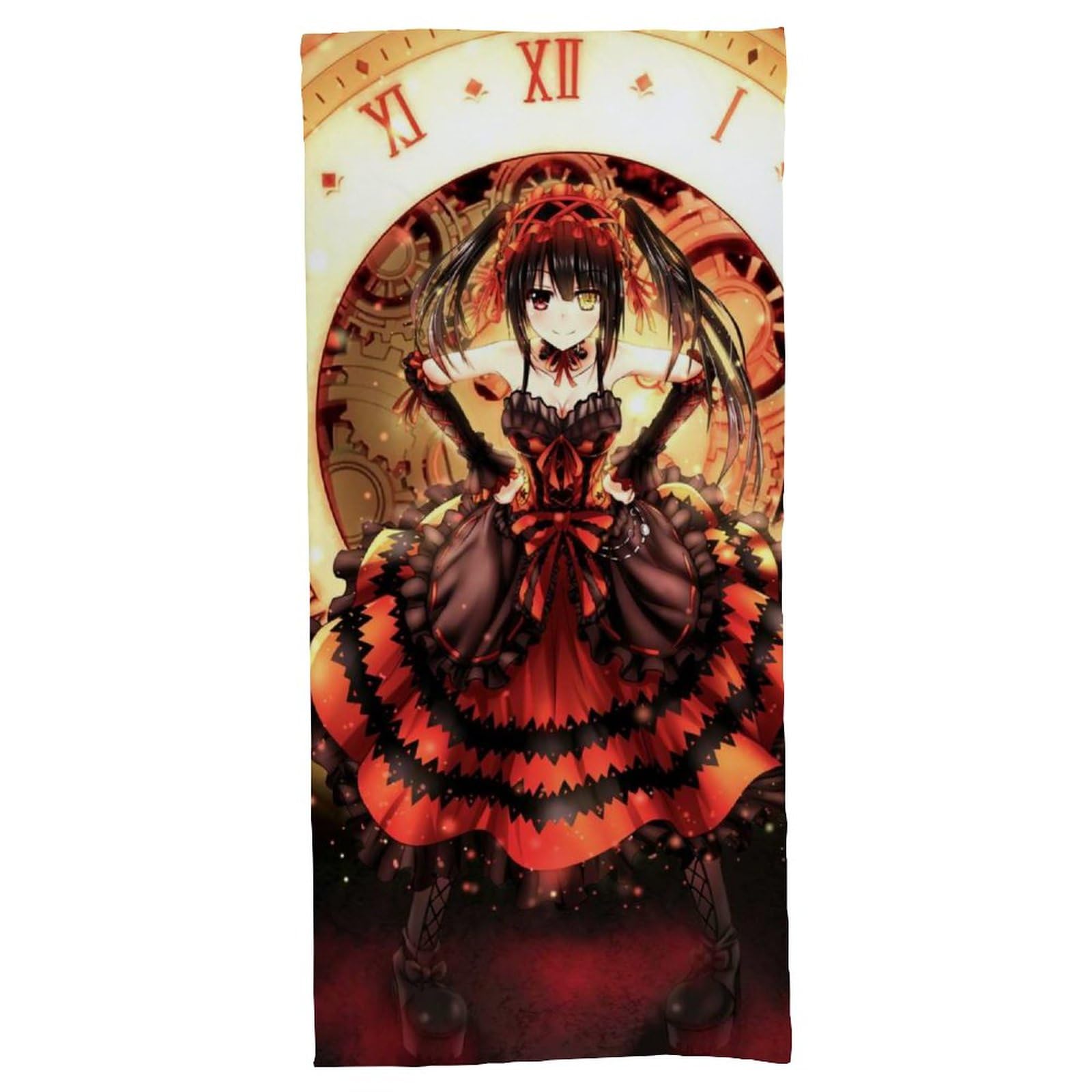 Amazon｜バスタオル デート·ア·ライブ 時崎狂三 (1) 大判 ボディタオル