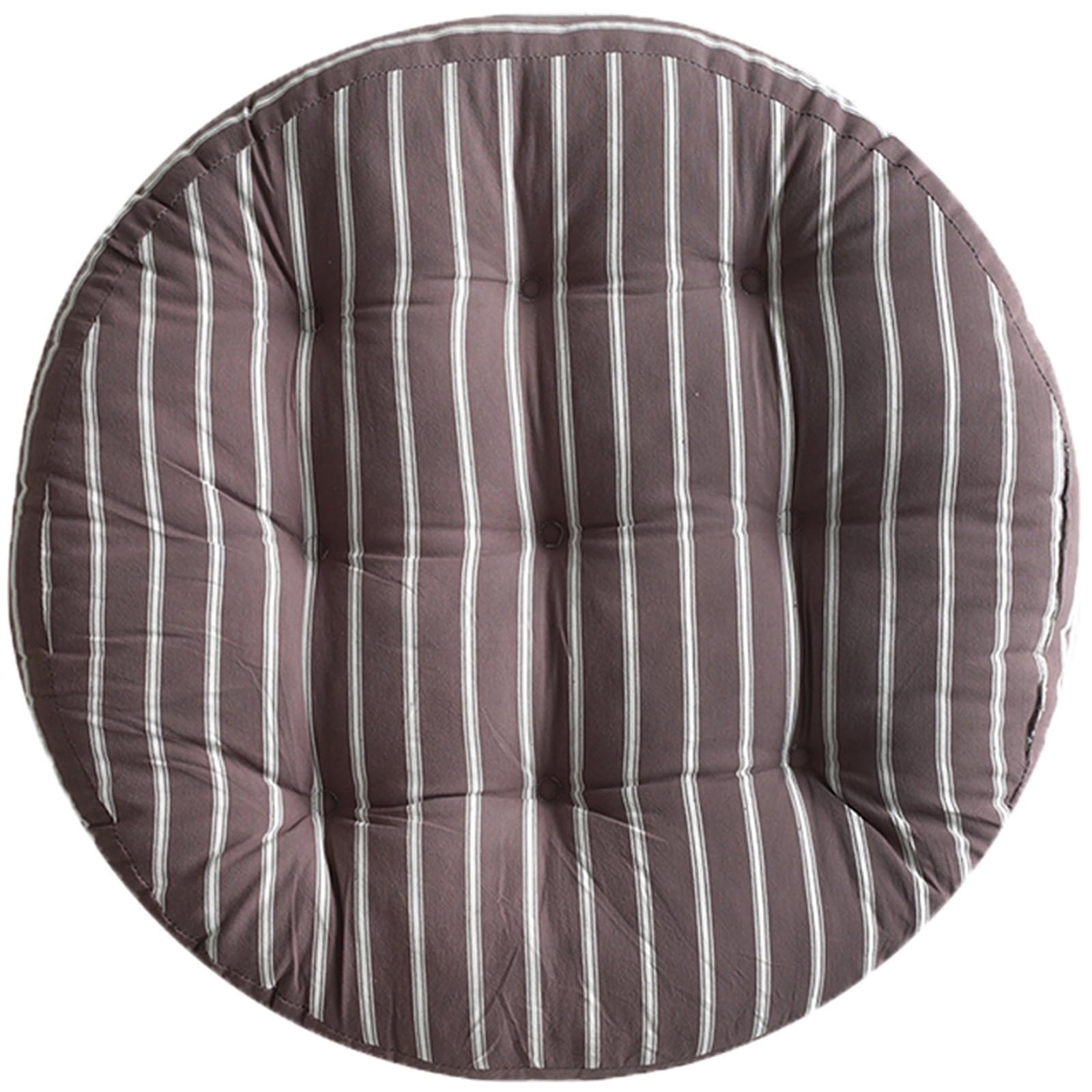 Coussin de siège rond épais et respirant pour chaise de jardin