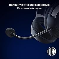Vista 4 de Razer Kaira HyperSpeed Wireless Gaming Headset for PlayStation 5 / PS5, PS4, PC, Mobile: 50mm Drivers - HyperClear Cardioid Mic - Memory Foam