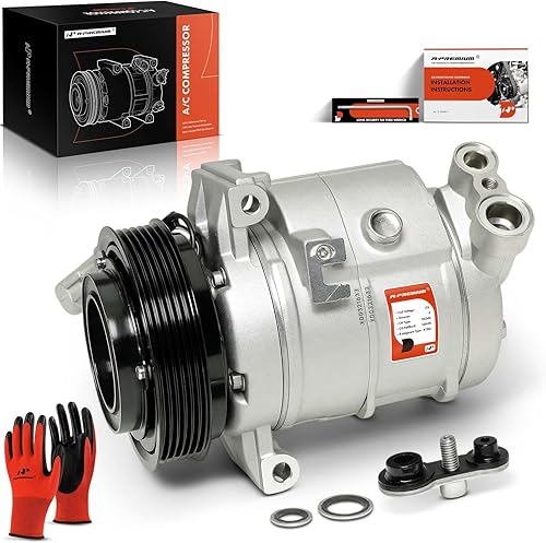 Miniatura 1 de A-Premium Compresor de aire acondicionado con embrague compatible con Chevrolet Sonic 2012 2.8L