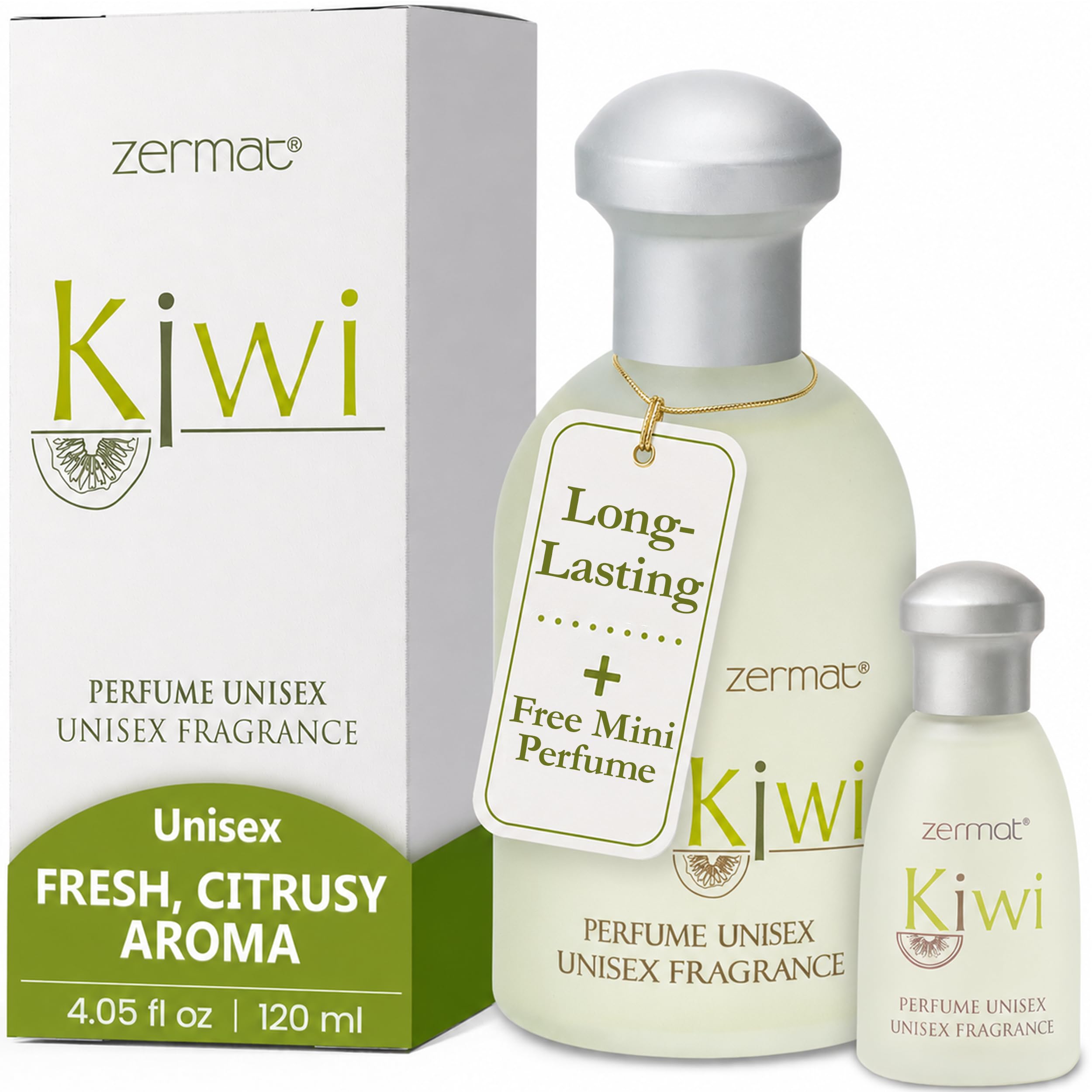 Amazon.com: Zermat, Perfume for Women and Men, Kiwi, Fresh, UNISEX