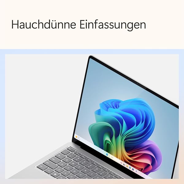 Microsoft Surface Laptop | Copilot+ PC | 13.8” Touchscreen | Snapdragon® X Elite (12 Kerne) | 16GB RAM | 512GB SSD | neuestes Modell, 7. Edition | Platin - 5