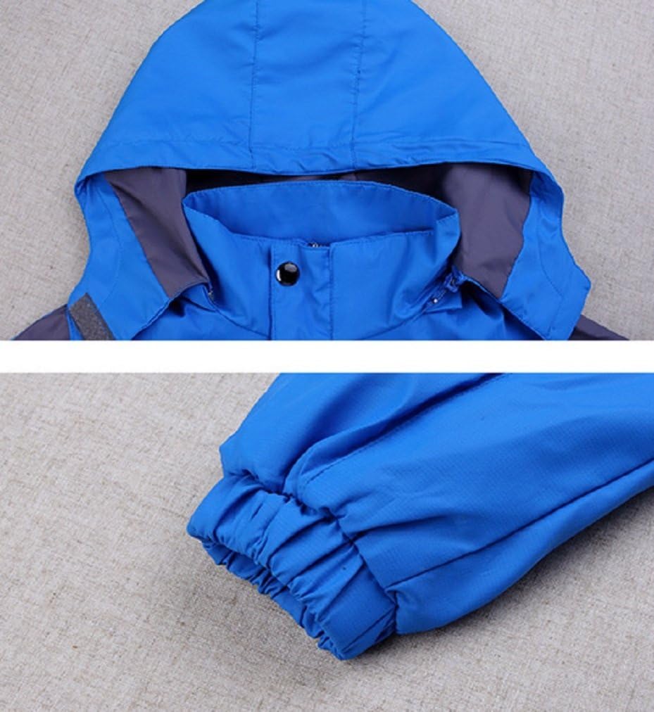 Bakerdani Boys Three-in-one Detachable Jacket Windproof Warm Two-Piece Coat