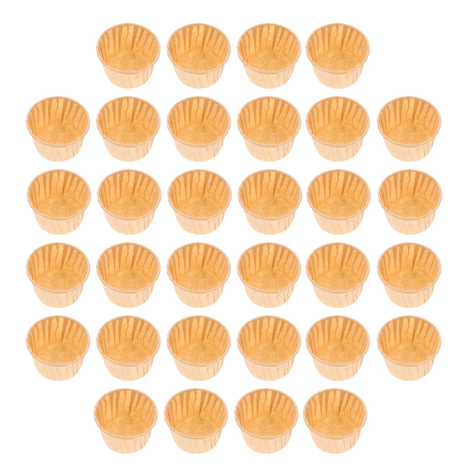 LAPYAPPE 100pcs Oilproof Baking Cases Grease-resistant Paper Cupcake Liners for Muffins Cakes Desserts for Weddings Birthday Parties Non-stick Design
