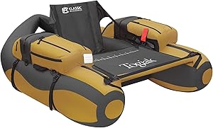 Classic Accessories Togiak Inflatable Fishing Float Tube With Backpack Straps