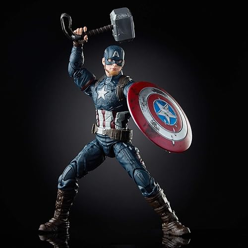 Miniatura 3 de Marvel Legends- Captain America digno, Vengadores Endgame, exclusivo de Walmart