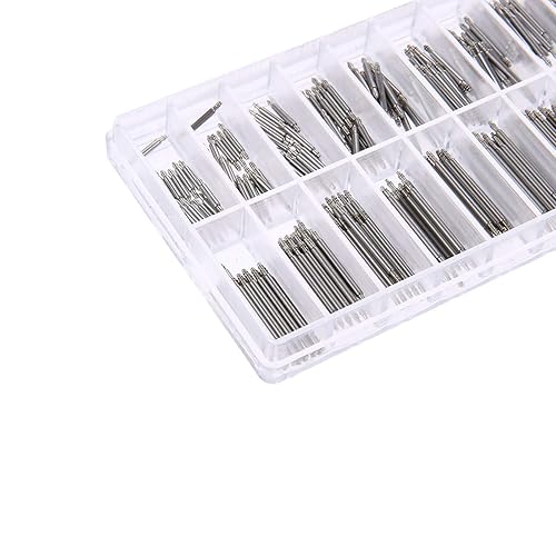Miniatura 3 de 360 herramientas de barra de resorte, kit de reparación de reparación de correas de reloj de acero inoxidable con diámetro de herramienta de correa