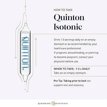 Amazon.com: Quicksilver Scientific Original Quinton Isotonic