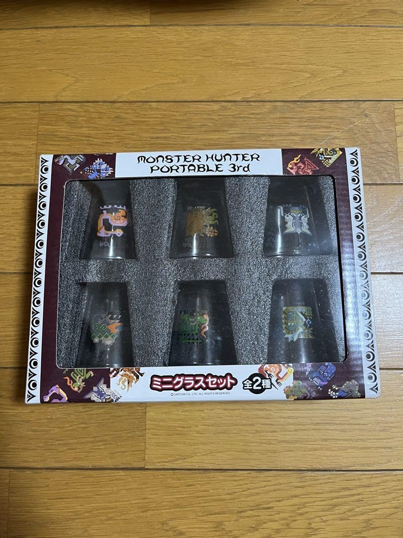 モンスターハンターミニグラスセット モンハンフィギュア・ミニグラス