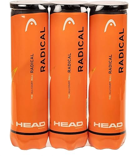 Head Radical Balles de tennis – Boites de 4 balles