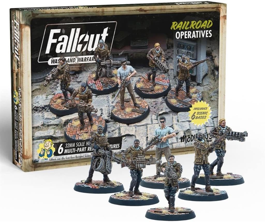 Modiphius Fallout - Wasteland Warfare - Railroad Operatives