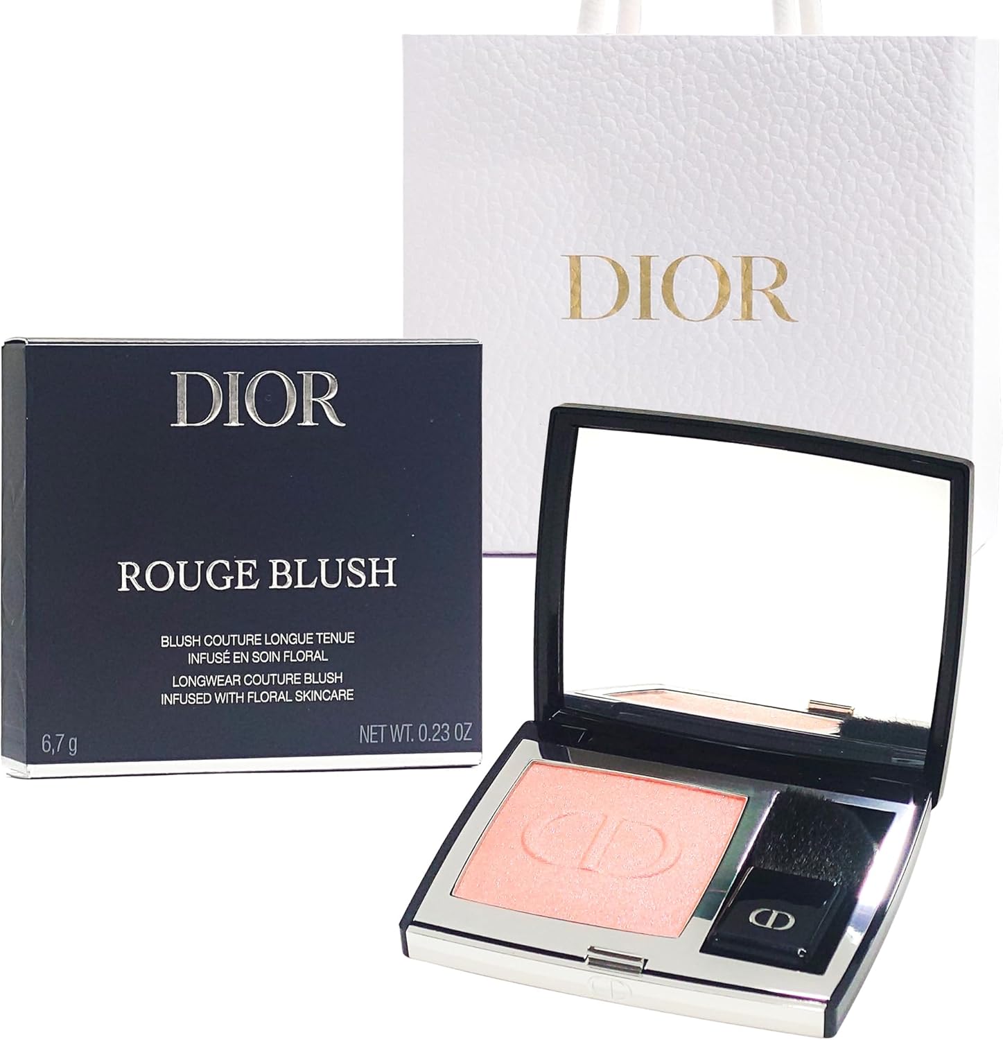 DIOR ディオール スキン ルージュ ブラッシュ (#601 ホログラフィック ホログラフィック) 6.7g チークカラー フェイスパレット 誕生日 母の日 記念日 ホワイトデー お返し クリスマス プレゼント ギフト 化粧品 コスメ レディース